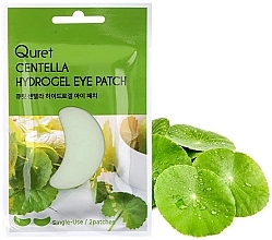 Fragrances, Perfumes, Cosmetics Eye Patch - Quret Centella Hydrogel Eye Patch