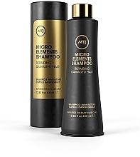 Revitalizing Shampoo for Damaged Hair - MTJ Cosmetics Superior Therapy Microelements Shampoo — photo N1
