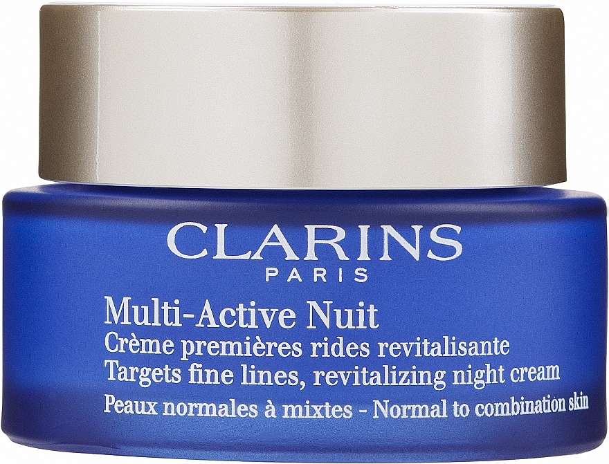 Night Cream for Normal and Combination Skin - Clarins Multi Active Revitalizing Night Cream — photo N1