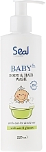 Fragrances, Perfumes, Cosmetics Baby Bath Wash - Seal Cosmetics Baby Body And Hair Wash Gel 