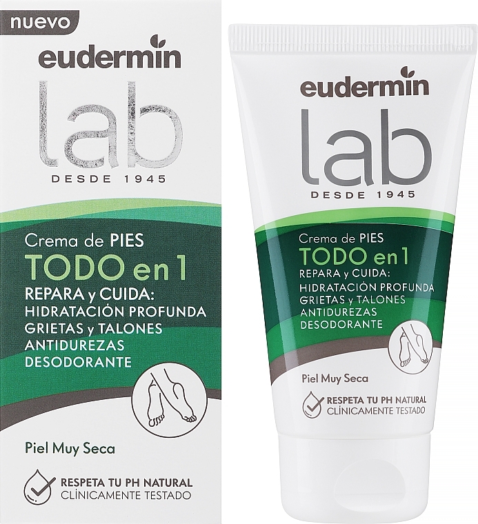 Regenerating Foot Cream - Eudermin Pies Reconstructive Foot Cream — photo N2