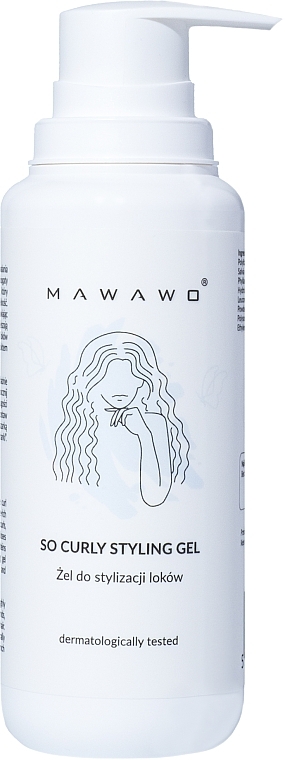 Hair Styling Gel - Mawawo So Curly — photo N2