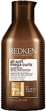 Nourishing Conditioner for Extra-Dry Curly Hair - Redken All Soft Mega Curls Conditioner — photo N1