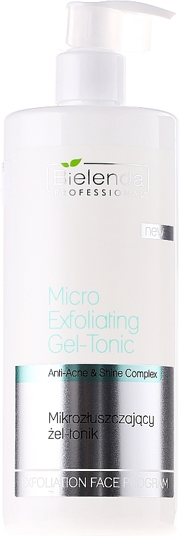 Micro-Exfoliating Gel-Tonic - Bielenda Professional Micro-Exfoliating Gel-Tonic — photo N3