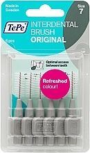 Fragrances, Perfumes, Cosmetics Interdental Brush Set 'Original', 1.3 mm, grey - TePe Interdental Brush Original Size 7