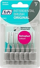 Interdental Brush Set 'Original', 1.3 mm, grey - TePe Interdental Brush Original Size 7 — photo N1