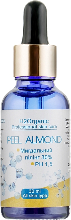 Mandelic Peeling 30% - H2Organic Almond Peeling — photo N1