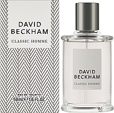 David Beckham Classic Homme - Eau de Toilette — photo N4