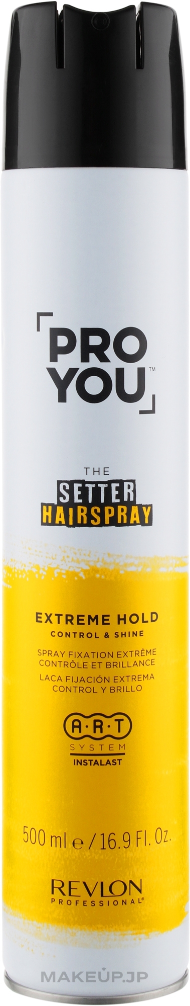Hair Spray - Revlon Professional Pro You The Setter Hairspray Strong — photo 500 ml