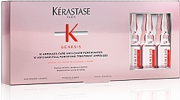 Ampoules-Intensive Course for Weakened, Prone to Hair Loss - Kérastase Genesis Anti Hair-Fall Fortifying Treatment Ampoules — photo N2