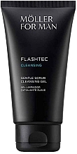 Fragrances, Perfumes, Cosmetics Cleansing Face Gel - Anne Moller Flashtec Gentle Scrub Cleansing Gel (sample)