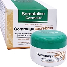 Fragrances, Perfumes, Cosmetics Slimming Scrub - Somatoline Cosmetic Gommage sucre brun