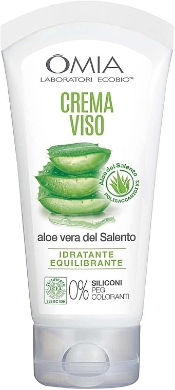 Aloe Vera Face Cream - Omia Labaratori Ecobio Aloe Vera Face Cream — photo N1