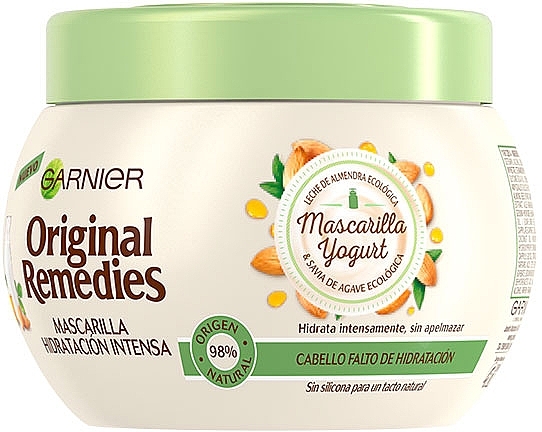 Almond Milk Hair Mask - Garnier Original Remedies Almond Milk Mask — photo N1