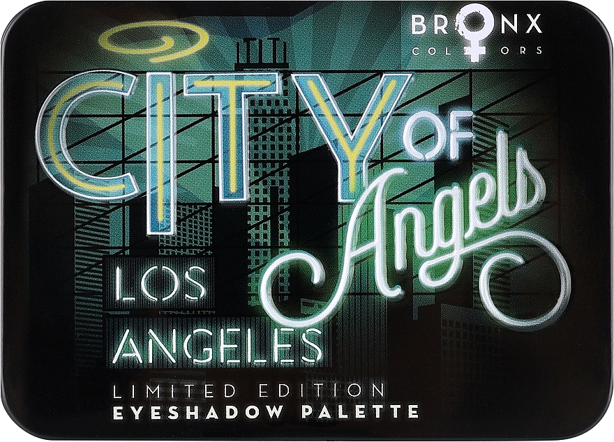 Eyeshadow Palette - Bronx Colors City Of Angels Pallette — photo N2