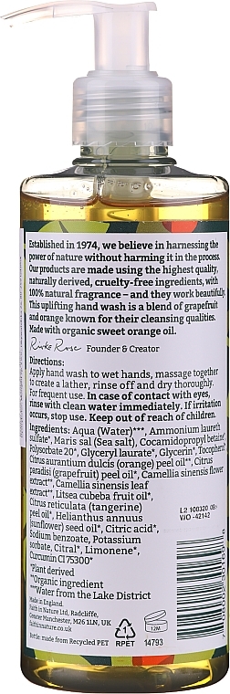 Hand Liquid Soap with Aloe Vera - Faith in Nature Lavender & Geranium Hand Wash — photo N2