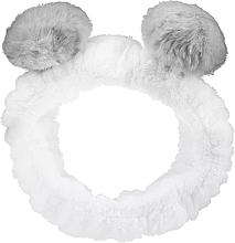 Fragrances, Perfumes, Cosmetics Cosmetic Head Band, white with grey ears - Yeye