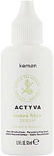 Reconstructing Hair Serum - Kemon Actyva Nuova Fiber Serum — photo N2