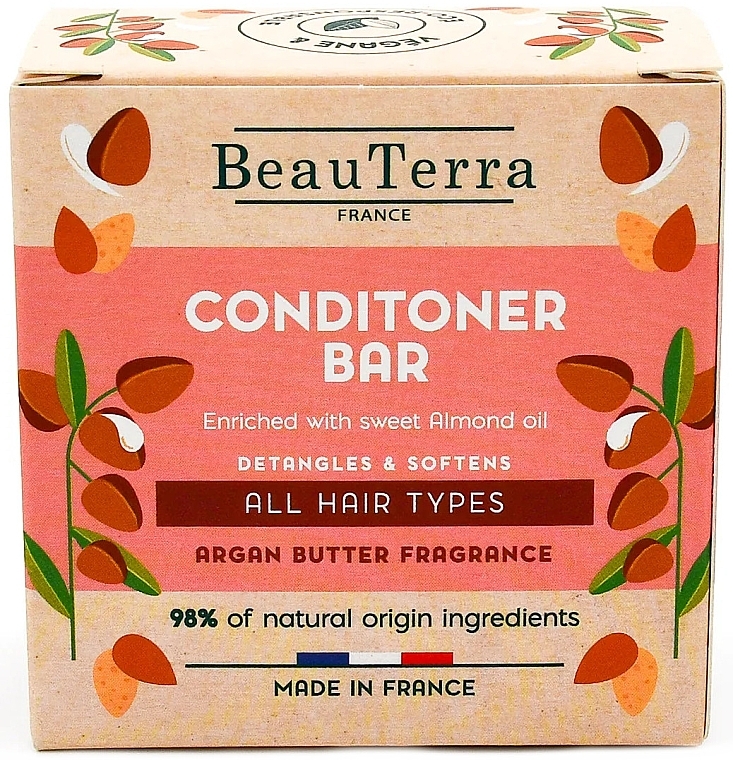 Solid Hair Conditioner - BeauTerra Conditioner Bar — photo N2