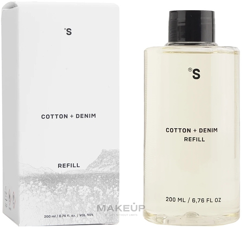 Cotton + Denim Diffuser Cartridge - Sister's Aroma Cotton + Denim Refill — photo N3