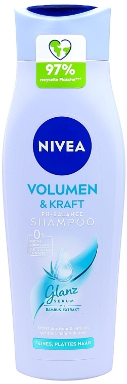 Shampoo ‘Volume and Strength’ - NIVEA Volumen & Strength Shampoo — photo N2