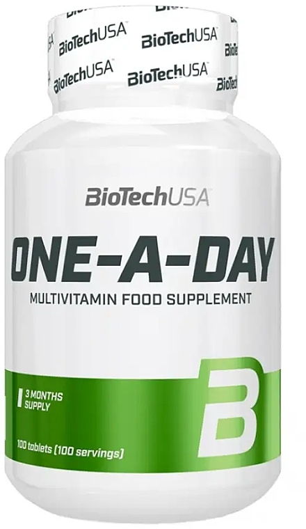 Vitamin and Mineral Complex Dietary Supplement - BioTechUSA One a Day — photo N1