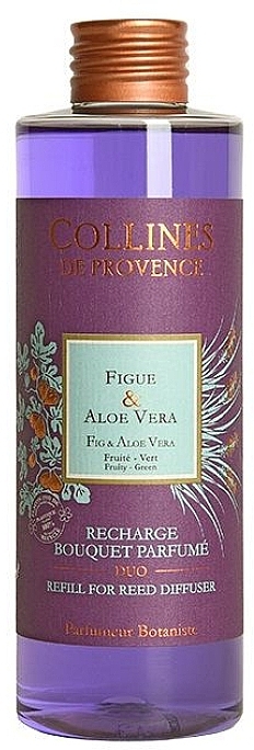 Fig & Aloe Vera Reed Diffuser - Collines de Provence Figue & Aloe Vera Diffusor (refill) — photo N1