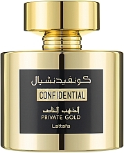 Fragrances, Perfumes, Cosmetics Lattafa Perfumes Confidential Private Gold - Eau de Parfum