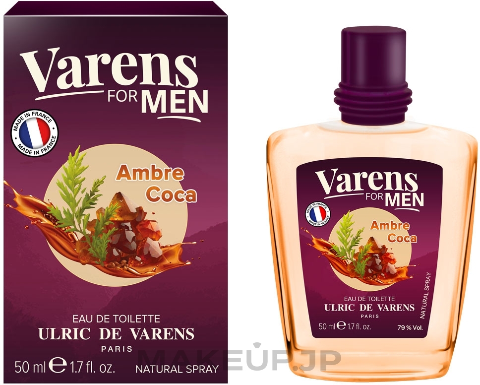 Ulric de Varens Varens For Men Ambre Coca - Eau de Toilette — photo 50 ml