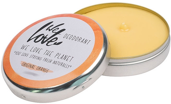 Natural Creamy Deodorant - We Love The Planet Deodorant Original Orange — photo N1