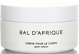 Fragrances, Perfumes, Cosmetics Byredo Bal D`Afrique - Body Cream 