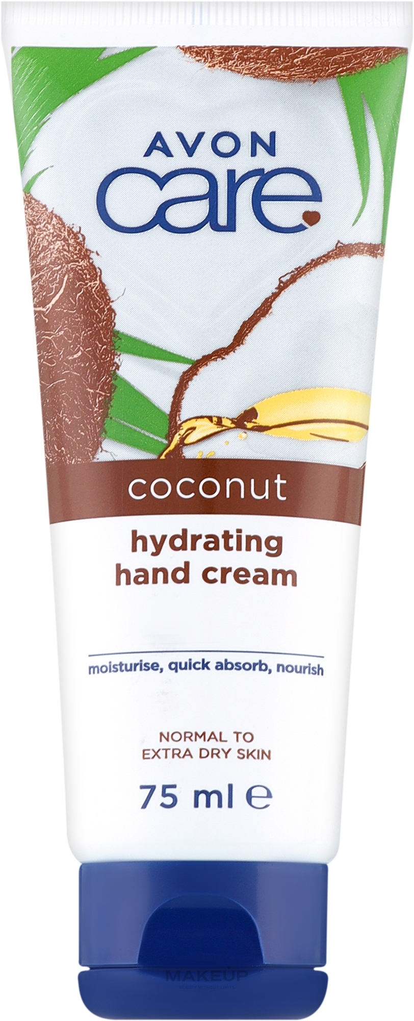 Hand Cream - Avon Care Coconut Hydrating Hand Cream — photo 75 ml