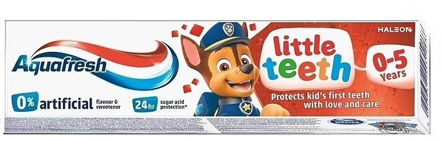 Kids Toothpaste - Aquafresh Little Teeth Paw Patrol — photo N1