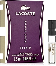 Fragrances, Perfumes, Cosmetics Lacoste Pour Femme Elixir - Eau de Parfum (sample)