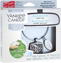 Fragrances, Perfumes, Cosmetics Car Air Freshener - Yankee Candle Clean Cotton Square