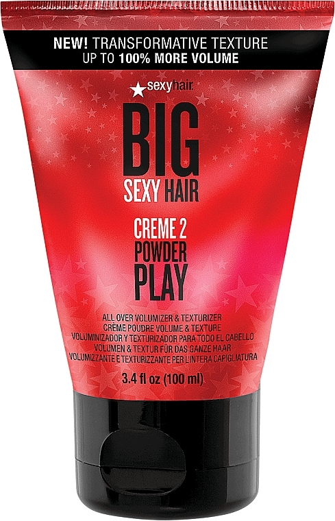 Volume & Thickening Hair Cream - SexyHair BigSexyHair Creme 2 Powder Play — photo N1