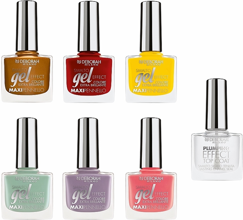 Nail Polish - Deborah Gel Effect Nail Enamel — photo N2