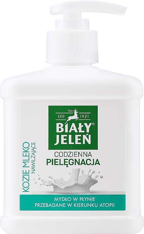 Hypoallergenic Soap with Goat Milk Extract - Bialy Jelen Hypoallergenic Premium Soap Extract Of Goat's Milk — photo N1