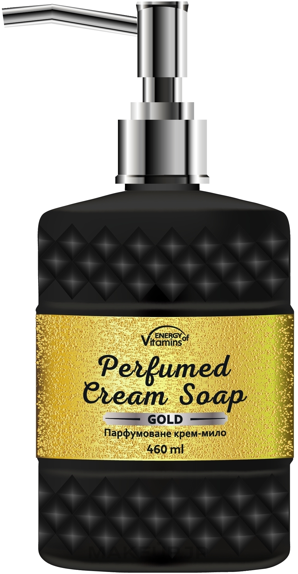 Perfumed Cream Soap "Gold" - Energy of Vitamins Perfumed Cream Soap — photo 460 ml