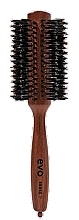 Fragrances, Perfumes, Cosmetics Hair Styling Brush, 28 mm - Evo Bruce Natural Bristle Radial Brush