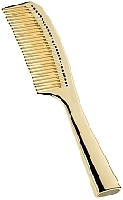 Fragrances, Perfumes, Cosmetics Hair Comb, gold - Acca Kappa Goldplated Comb With Handle