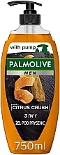 Shower Gel - Palmolive Men Citrus Crush 3w1 — photo N3