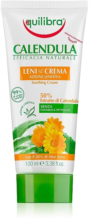 Soothing Calendula Cream - Equilibra Calendula Soothing Cream — photo N1