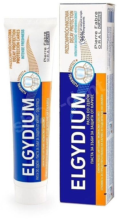 Anti-Caries Toothpaste - Elgydium Fluorinol Protect+ — photo N1