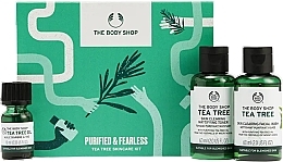 Fragrances, Perfumes, Cosmetics Set - The Body Shop Purified & Fearless Tea Tree Set