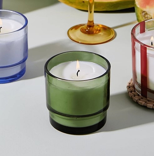 Scented Candle in Glass - Paddywax Al Fresco Glass Candle Misted Lime — photo N1