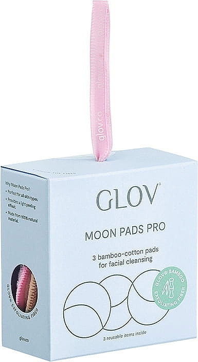 Reusable Makeup Remover Pads, 3 pcs - Glov Moon Pads Pro — photo N1