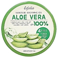 Moisturizing Aloe Gel - Esfolio Moisture Soothing Gel Aloe Vera 100% Purity — photo N1