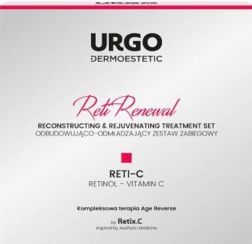Set, 7 products - Urgo Dermoestetic Reti Renewal Reconstructing & Rejuvenating Treatment Set — photo N1