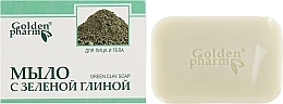 Face & Body Soap with Green Clay - Golden Pharm — photo N1